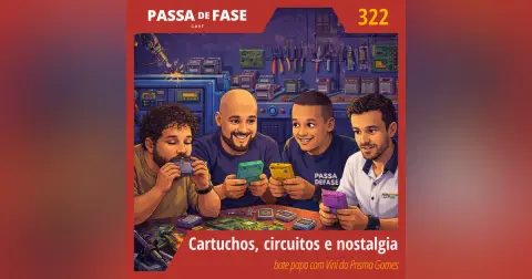 Cartuchos, circuitos e nostalgia: papo com Vini da Prisma Games