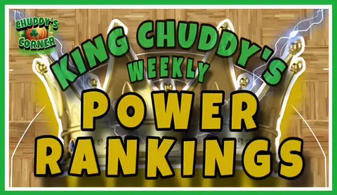 Chuddy's NBA Power Rankings: Week of February 26th