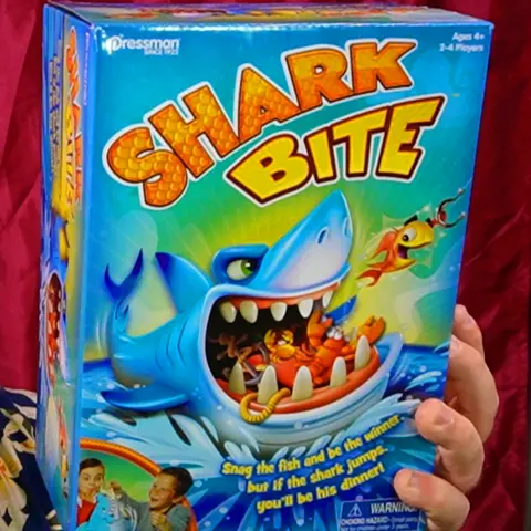 SHARK BITE GAME – Unboxing, Review, History and How to Play! – Dandy Fun House episode 34