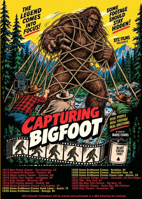 Capturing Bigfoot Screenings: Every Theater, Date and Q&A for the 2026 Tour