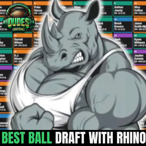 Best Ball Draft Tips & Fantasy Stories with Trent & Commissioner Rhino