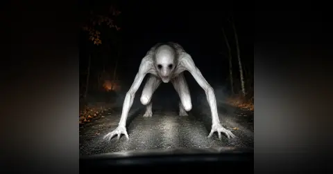 Terrifying & True | The Pale Crawler: How The Rake Became a Cryptid Legend