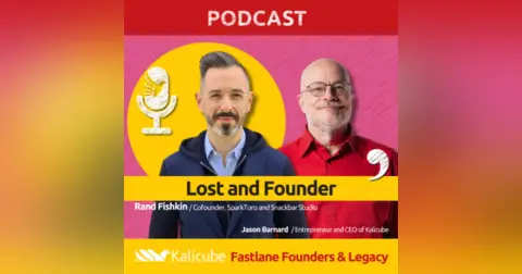 Rand Fishkin with Jason Barnard on Fastlane Founders And Legacy. Lost and Founder