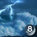Epic Thunderstorm + Huge Ocean Waves + Rain Sounds for Sleeping | 8 Hours