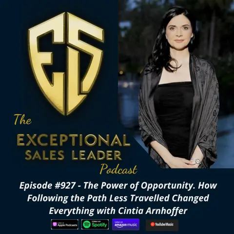 The Power of Opportunity. How Following the Path Less Travelled Changed Everything with Cintia Arnhoffer