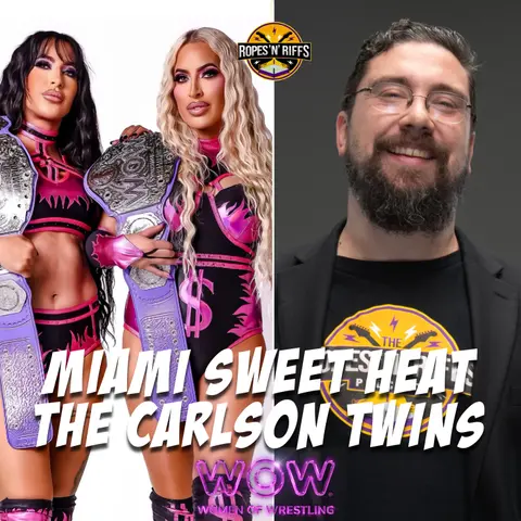 Miami Sweet Heat on WOW Women Of Wrestling, their entrance theme, Lodestone, working with Bayley