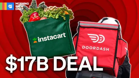 DoorDash plans to buy Instacart for $17B, creating a food delivery giant