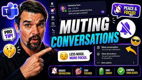 Mute Conversations In Microsoft Teams Guide
