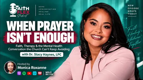 When #Prayer is not Enough | ft. Dr. Stacy Haynes #mentalhealth #therapy #faith