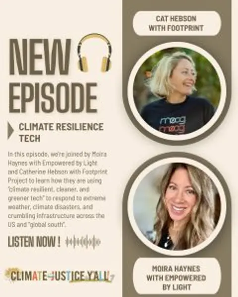 S6E6: Climate Resilience Tech with With Cat Hebson and Moira Hanes