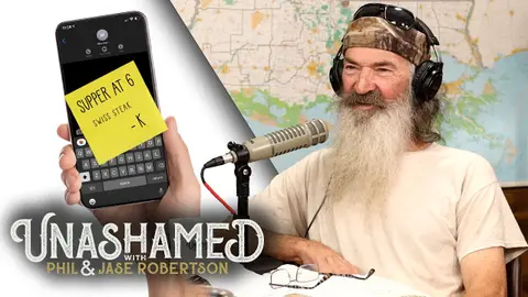 Ep 356 | Miss Kay Sends 'Text Messages' to Phil & Jase Makes a Pickup Line Creepy with One Word