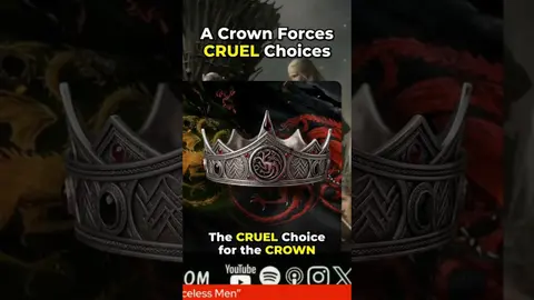 HOUSE OF THE DRAGON: The CRUEL Choice for the CROWN #shorts