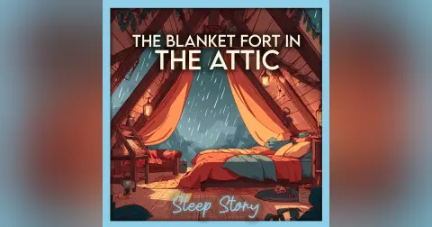 Deep Sleep Bedtime Story | Rain on the Roof, Warm Blankets & a Secret Attic | Calming Sleep Story for Adults