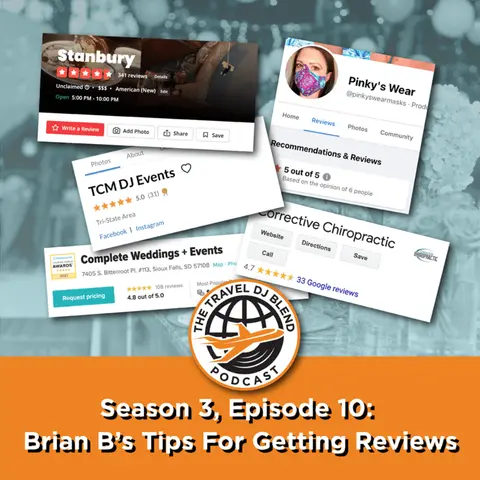 Brian B's Tips For Getting Reviews