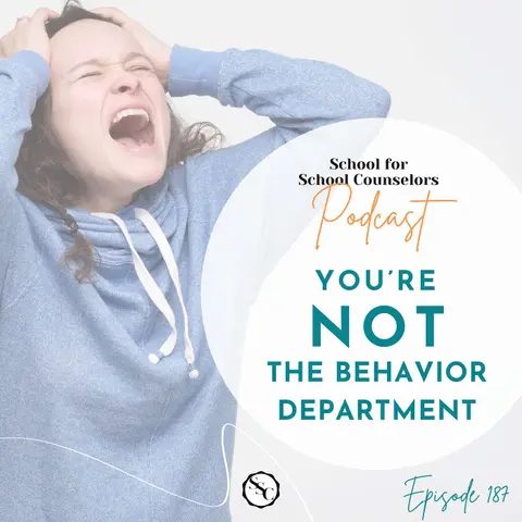 You’re Not the Behavior Department