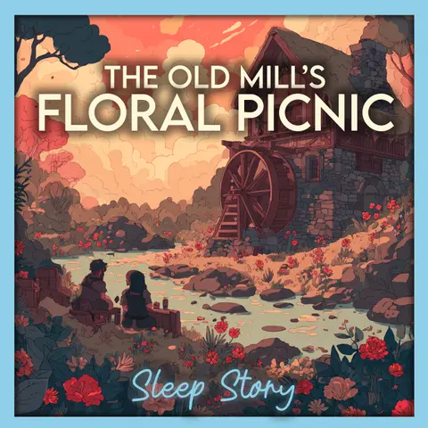 Sleep Story for Grown Ups | The Old Mill and the Floral Picnic by the River | Cozy Bedtime Story for Adults, Deep Sleep, ASMR Relaxation