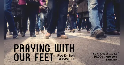 Praying with Our Feet
