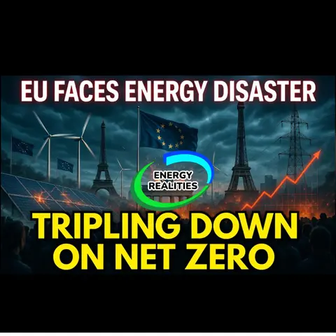 EU Triples Down on Net Zero. Parliament and Commission Push Absurd, Destructive Policies