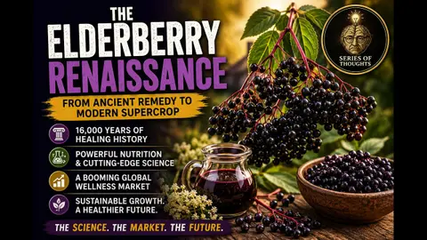 The Elderberry Renaissance: Ancient Remedy or Modern Superfood? | The Science, Market & Future