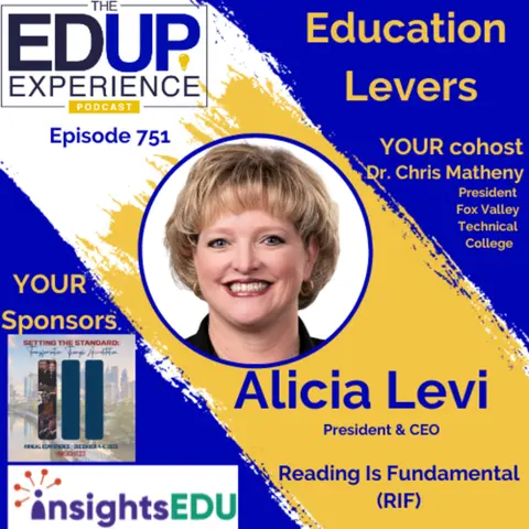 751: Education Levers - with Alicia Levi⁠, President & CEO, ⁠Reading Is Fundamental (RIF⁠)