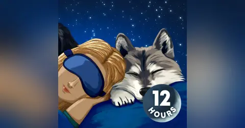 Relaxing White Noise for Sleepy Nights with Your Dog | 12 Hours