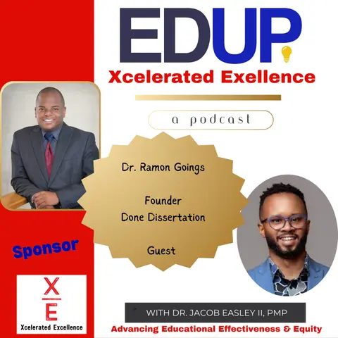 Dr. Ramon Goings—Supporting Doctoral Students for Successful Dissertation Completion