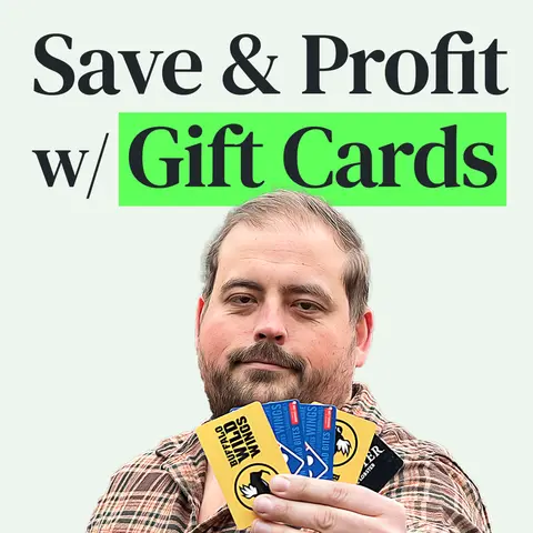 Gift Card Deals and Secrets That Will Save You $5k+/yr with Logan Robinson