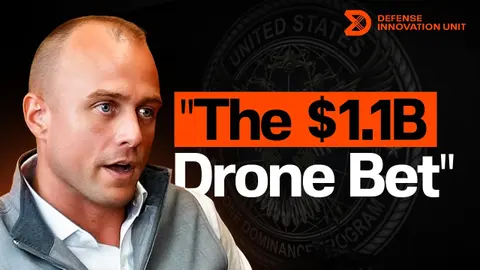 The $1.1 Billion Plan to Scale Drone Warfare | Derek McBride, Dept. of War Innovation Unit (DIU)