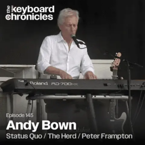 Andy Bown, Status Quo / The Herd / Peter Frampton / Pink Floyd