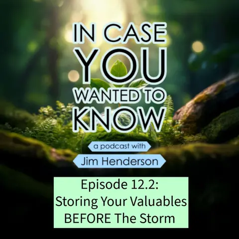 Storing Your Valuables BEFORE A Hurricane Is On The Radar