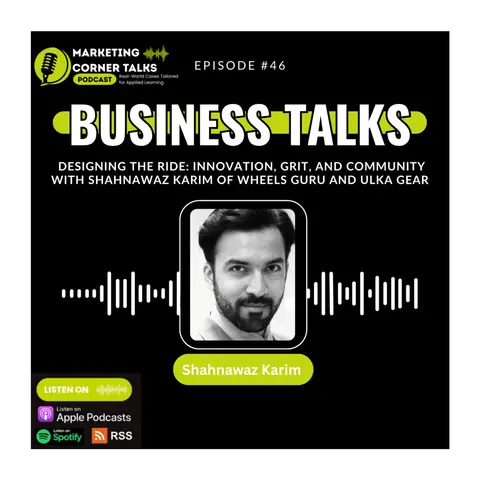 Innovation, Grit, and Community with Shahnawaz Karim of Wheels Guru and Ulka Gear. [Ep. 46]