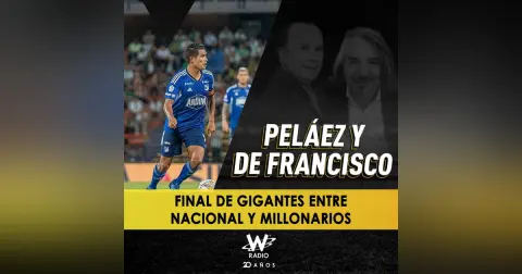 Final de gigantes entre Nacional y Millonarios