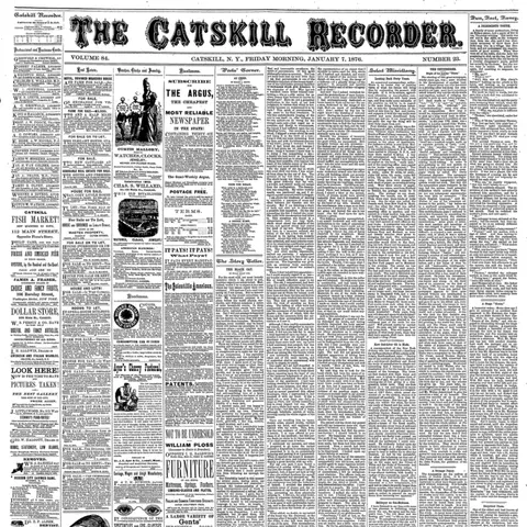 Small Town Papers, Big Digital Archive: NYS Historic Newsapers