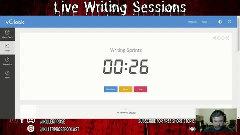 Live Writing Sprints
