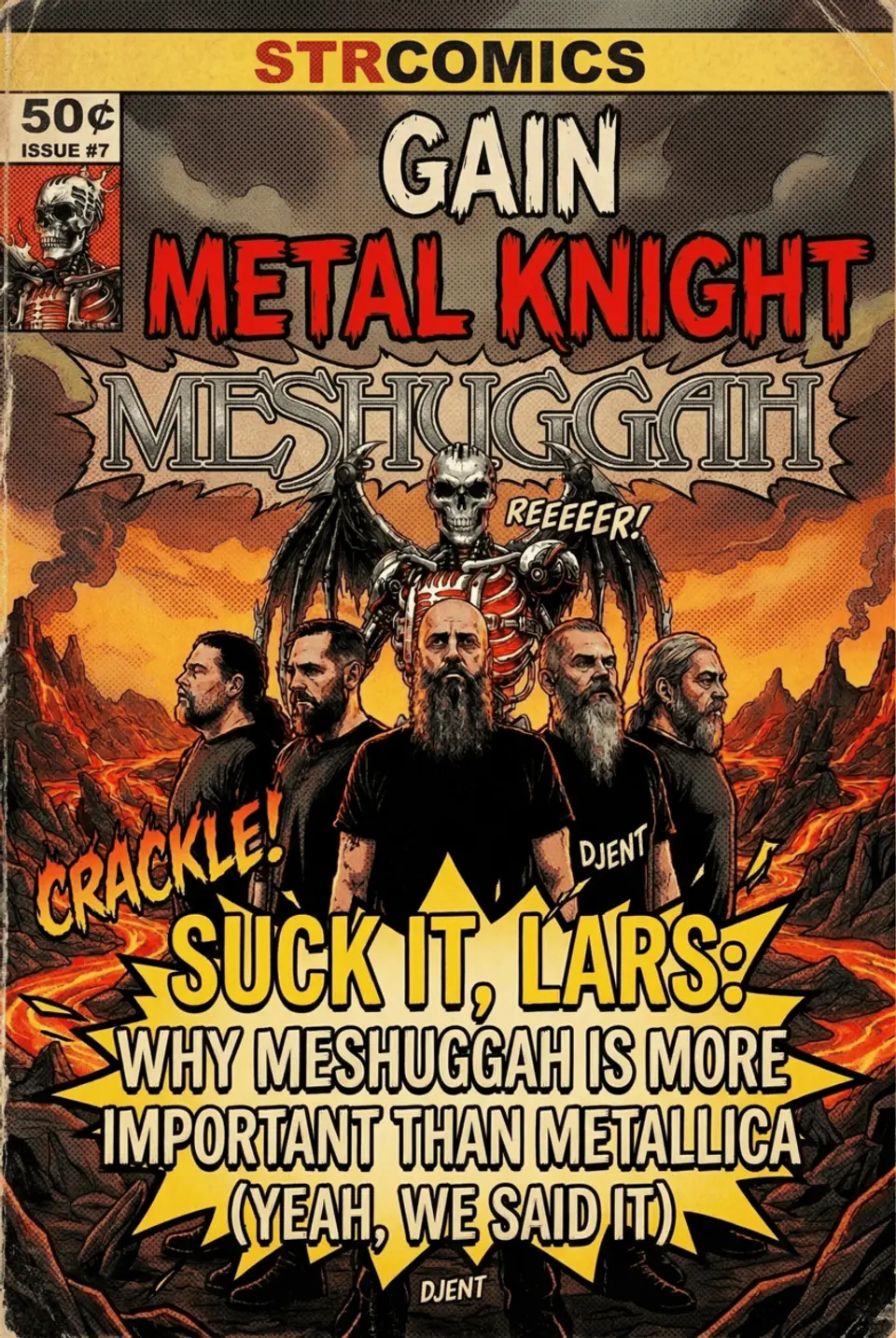 Meshuggah comic