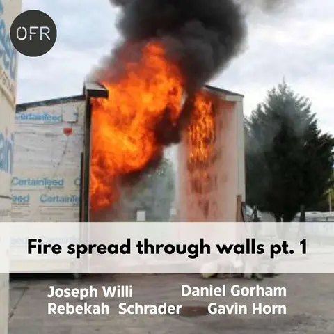 196 - Fire spread through external walls pt. 1 with FSRI