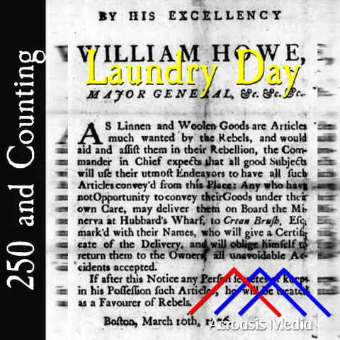Laundry Day–March 10, 1776