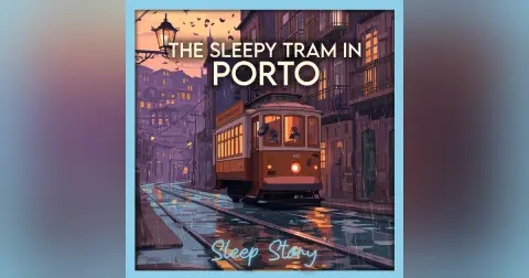 Deep Sleep Story for Adults 🌙 Rainy Porto Tram Ride | Relaxing Bedtime Story, ASMR Sleep & Calm Narration