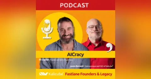 Eli Lopian with Jason Barnard on Fastlane Founders And Legacy. AICracy