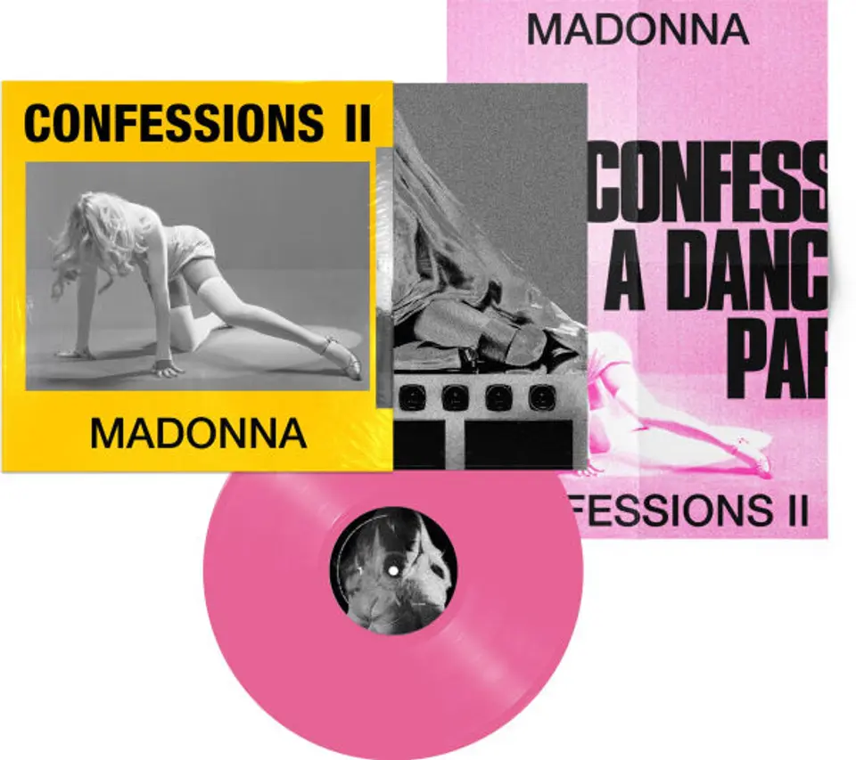 Madonna, Confessions 2 - Barnes & Noble Exclusive Hot Pink Vinyl