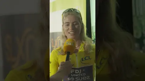 Demi Vollering over de camping, de hectiek na de Tour en het volgende doel: het WK.