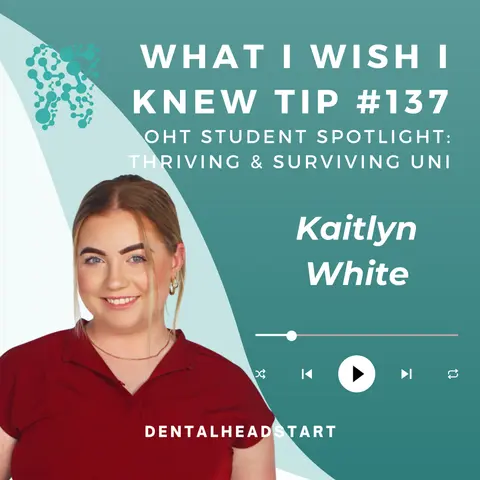 TIP #137 – OHT Student Spotlight with Kaitlyn White: Thriving and Surviving Uni