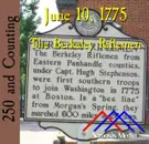 June 10, 1775: The Berkeley Riflemen