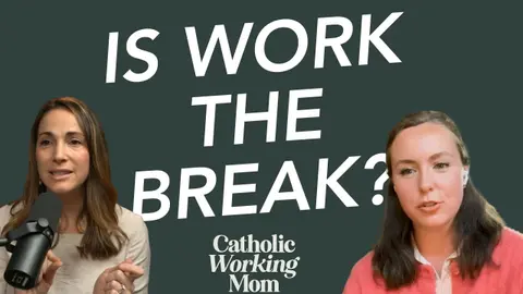 Is Work the Break?
