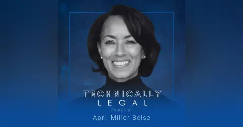 From Managing Partner to Intel CLO: Career Lessons and Thoughts on Modern Legal Practice (April Miller Boise)