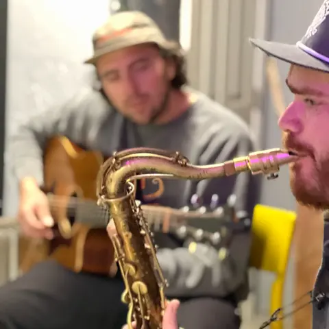 Dan Felix and Kate from Steeple Street Music Academy