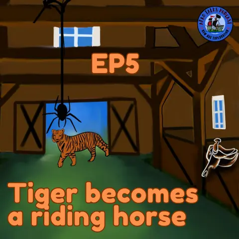 Tiger Becomes a Riding Horse