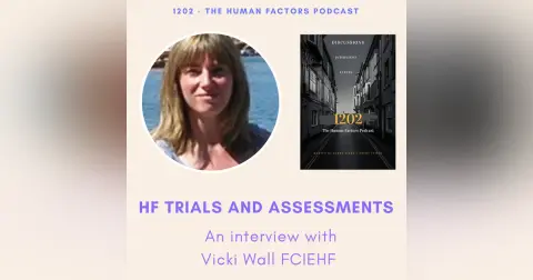 Human Factors Trials – An interview with Vicki Wall FCIEHF