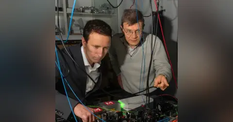Mikhail Lukin and Dolev Bluvstein explain how they used trapped atoms to create 48 logical qubits