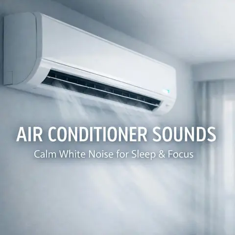 Air Conditioner Sounds | Calm White Noise for Sleep & Focus